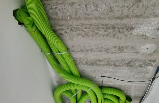 Bytový dům Řež - instalace podstropních jednotek a VZT rozvod Air Excelent