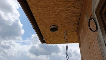 Řešení VZT rozvodů v bungalovu, Nymburk
