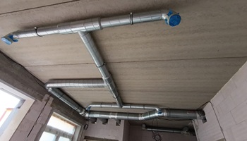 Realizace vzduchotechniky – ZŠ Bříství