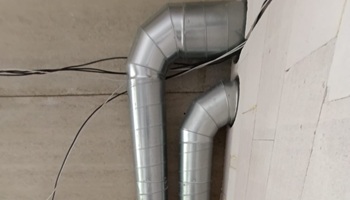 Realizace vzduchotechniky – ZŠ Bříství