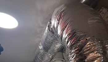 Výměna nevhodného rozvodu za izolované potrubí Aerfoam