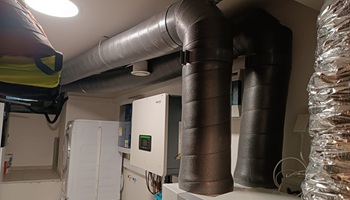 Výměna nevhodného rozvodu za izolované potrubí Aerfoam